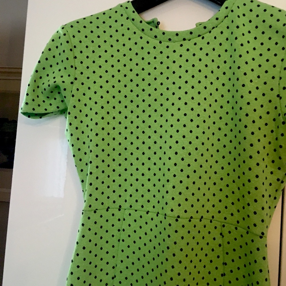 Zara lime green dress